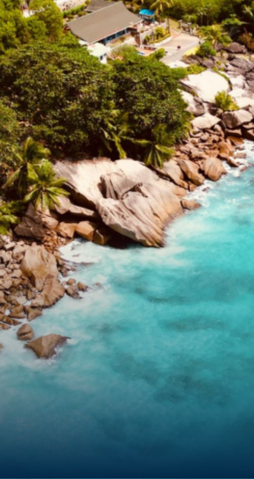Shared Curieuse, St Pierre & Anse Lafarine Seychelles-Ocean Blue Travel new